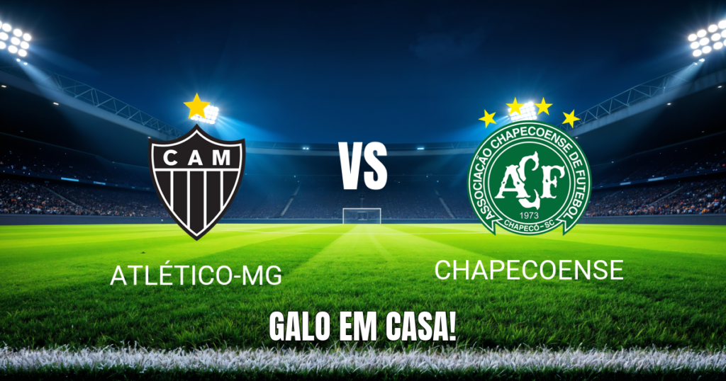 Onde assistir Atlético-MG x Chapecoense: Palpite e Data 19/09/2026