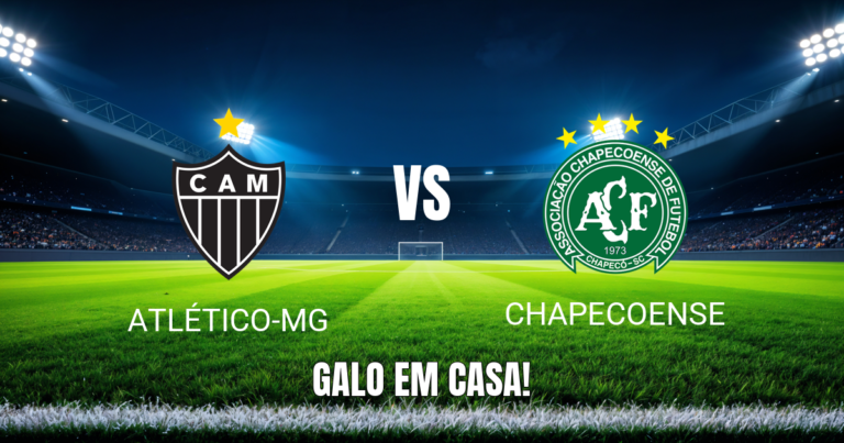 Onde assistir Atlético-MG x Chapecoense: Palpite e Data 19/09/2026