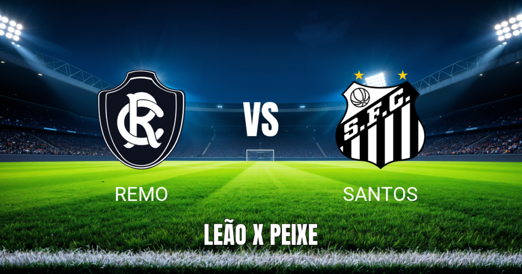 Onde assistir Remo x Santos: Palpite e análise - 19/09/2026