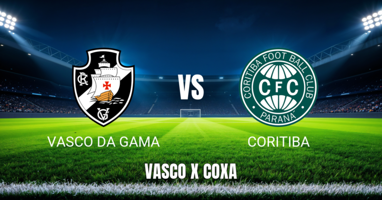 Onde assistir Vasco x Coritiba: Palpite e análise 19/09/2026
