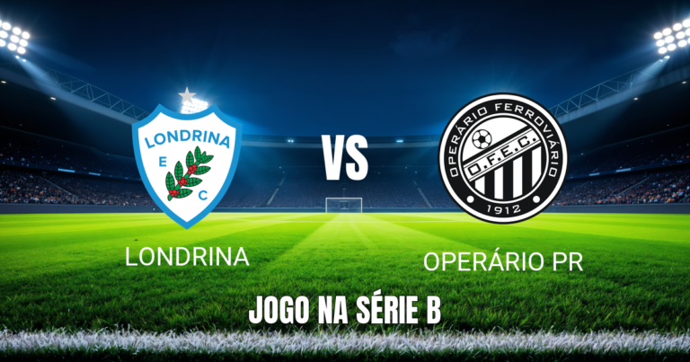 Onde Assistir Londrina x Operário PR: Palpite para 06/09/2026