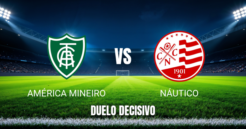 Onde assistir e palpite para América Mineiro x Náutico 09/09/2026