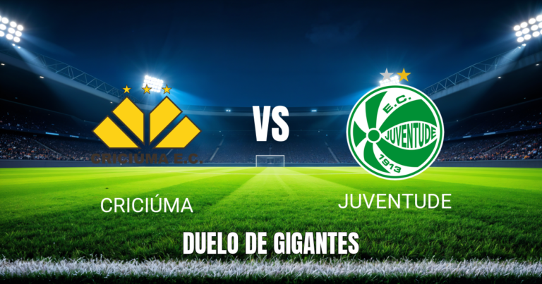 Onde assistir Criciúma x Juventude: Palpite e análise 08/09/2026