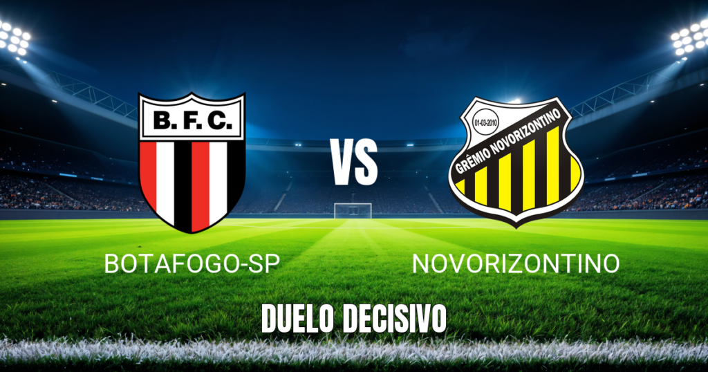 Onde assistir Botafogo-SP x Novorizontino: Palpite e Data 09/09/2026