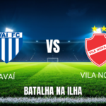 Onde assistir Avaí x Vila Nova, análise e palpite 14/09/2026