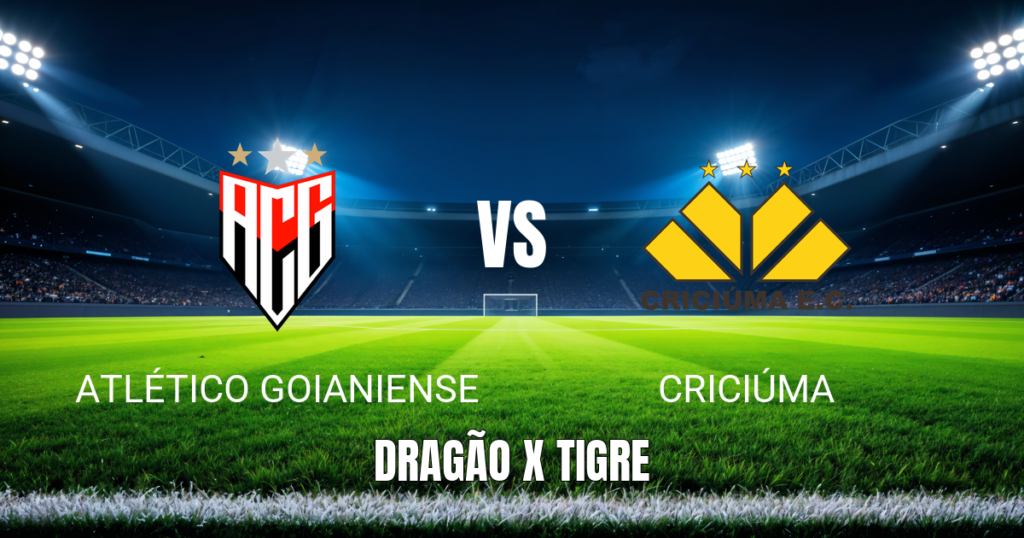Onde assistir Atlético-GO x Criciúma: Palpite e Data 13/09/2026