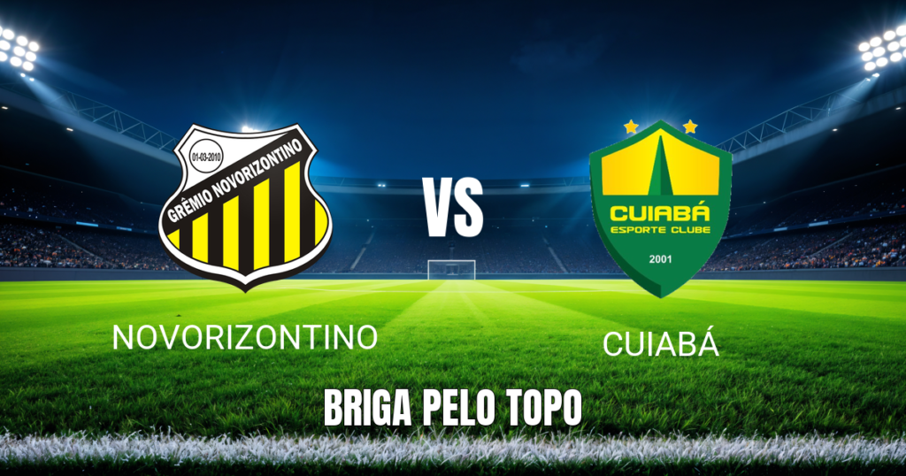 Onde assistir Novorizontino x Cuiabá: Palpite e jogo 13/09/2026