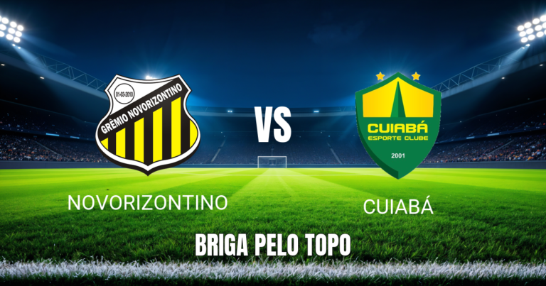 Onde assistir Novorizontino x Cuiabá: Palpite e jogo 13/09/2026