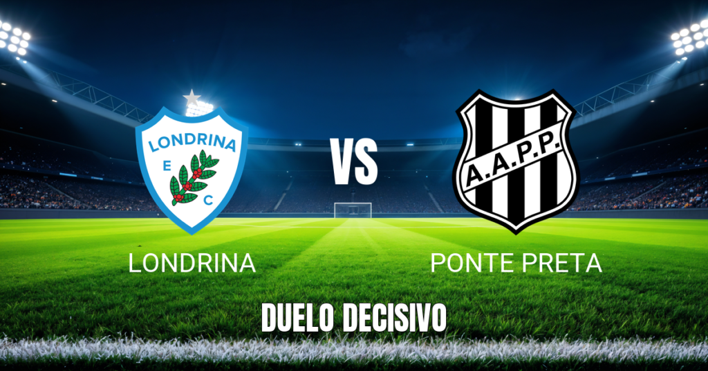 Onde assistir Londrina x Ponte Preta: Palpite e análise 15/09/2026