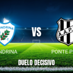 Onde assistir Londrina x Ponte Preta: Palpite e análise 15/09/2026