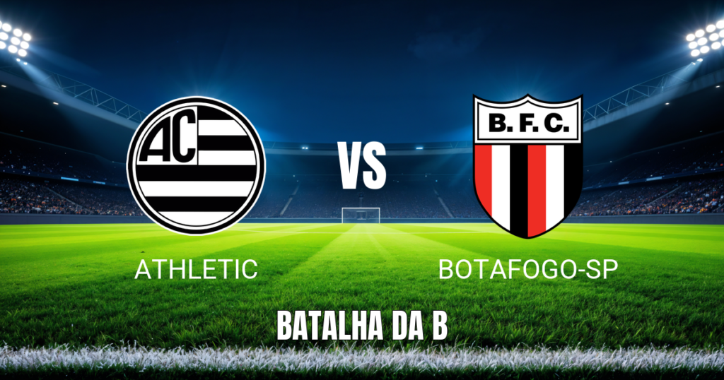 Onde assistir Athletic x Botafogo-SP: Palpite e jogo 19/09/2026