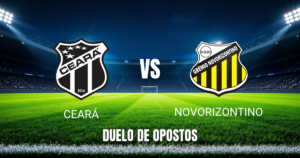 Onde assistir Ceará x Novorizontino: Palpite e jogo 18/09/2026