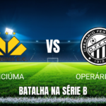 Onde assistir Criciúma x Operário PR: Palpite e análise 21/09/2026