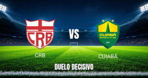 Onde assistir CRB x Cuiabá: Palpite e análise da Série B 27/09/2026