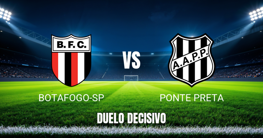 Onde assistir Botafogo-SP x Ponte Preta: Palpite e 29/09/2026