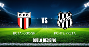 Onde assistir Botafogo-SP x Ponte Preta: Palpite e 29/09/2026