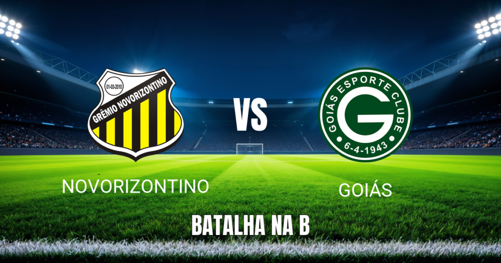 Onde assistir Novorizontino x Goiás: Palpite e jogo 01/10/2026