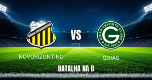 Onde assistir Novorizontino x Goiás: Palpite e jogo 01/10/2026