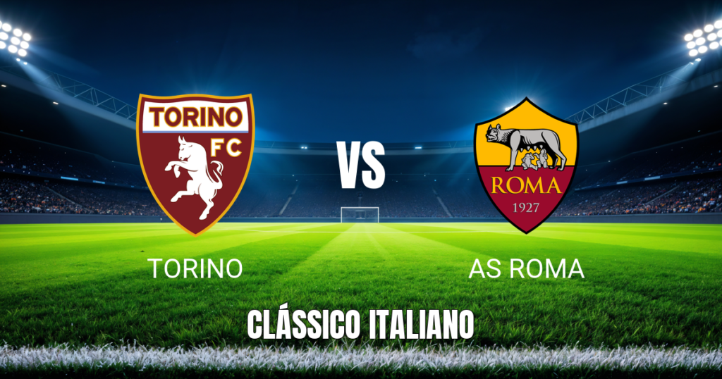 Onde assistir Torino x AS Roma: Palpite Serie A 14/09/2026