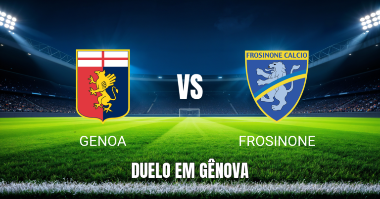 Onde assistir Genoa x Frosinone: Palpite Serie A Italiana 12/09/2026