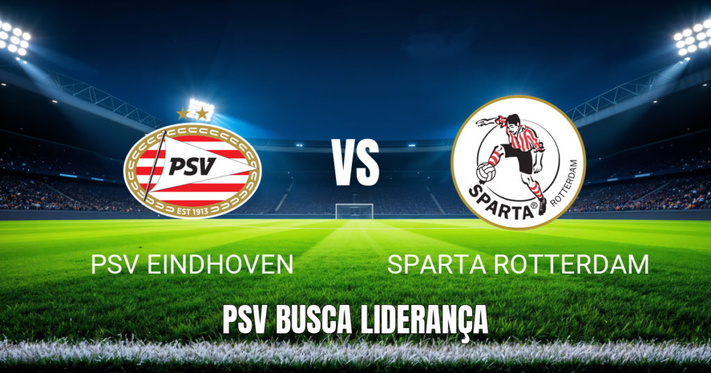 Onde assistir PSV x Sparta Rotterdam: Palpite Eredivisie 13/09/2026