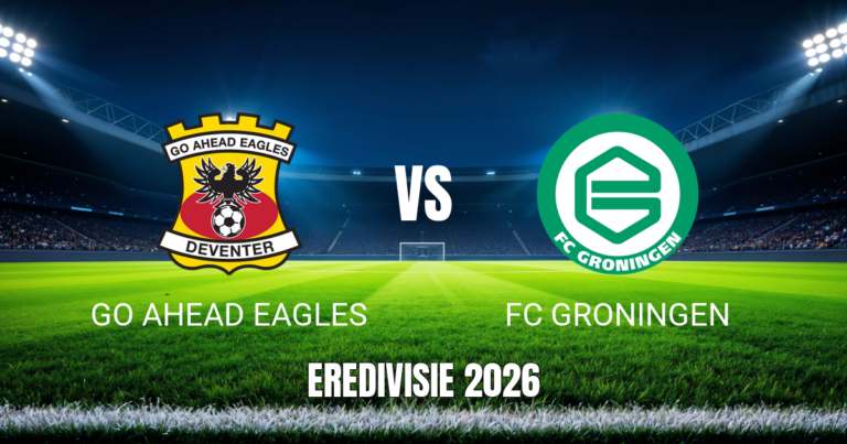 Onde assistir Go Ahead Eagles x FC Groningen: Palpite 12/09/2026