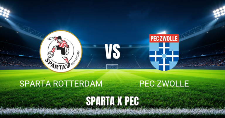 Onde Assistir Sparta Rotterdam x PEC Zwolle: Palpite 04/09/2026