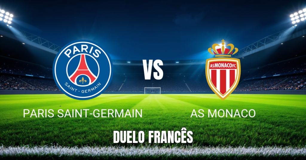 Onde Assistir PSG x Monaco | Palpite 04/09/2026