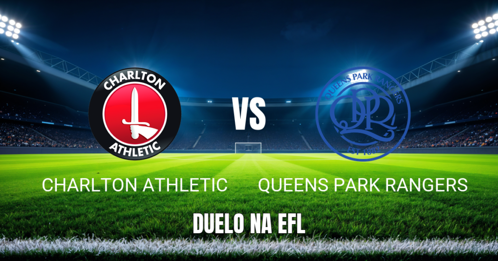 Onde assistir Charlton x QPR: Palpite e análise - 09/09/2026