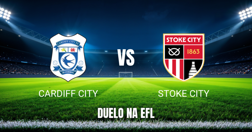 Onde assistir Cardiff City x Stoke City: Palpite e análise 08/09/2026