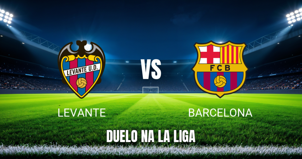 Onde assistir Levante x Barcelona: Palpite La Liga 13/09/2026