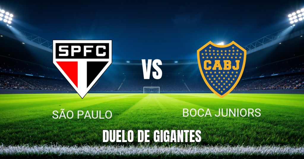 Onde assistir São Paulo x Boca Juniors: Palpite 15/09/2026
