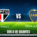 Onde assistir São Paulo x Boca Juniors: Palpite 15/09/2026