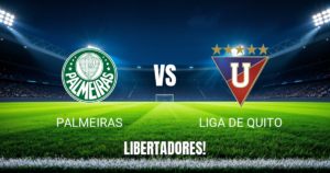 Onde assistir, escalações e palpite: Palmeiras x LDU 09/09/2026
