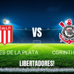 Onde assistir e Palpite Estudiantes x Corinthians 09/09/2026