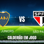 Onde assistir Boca Juniors x São Paulo: Palpite 08/09/2026