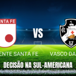 Onde assistir Independiente Santa Fe x Vasco: Palpite 08/09/2026
