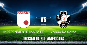 Onde assistir Independiente Santa Fe x Vasco: Palpite 08/09/2026