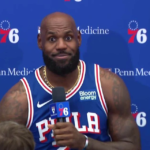 LeBron James chega ao 76ers focado em conquistar o título