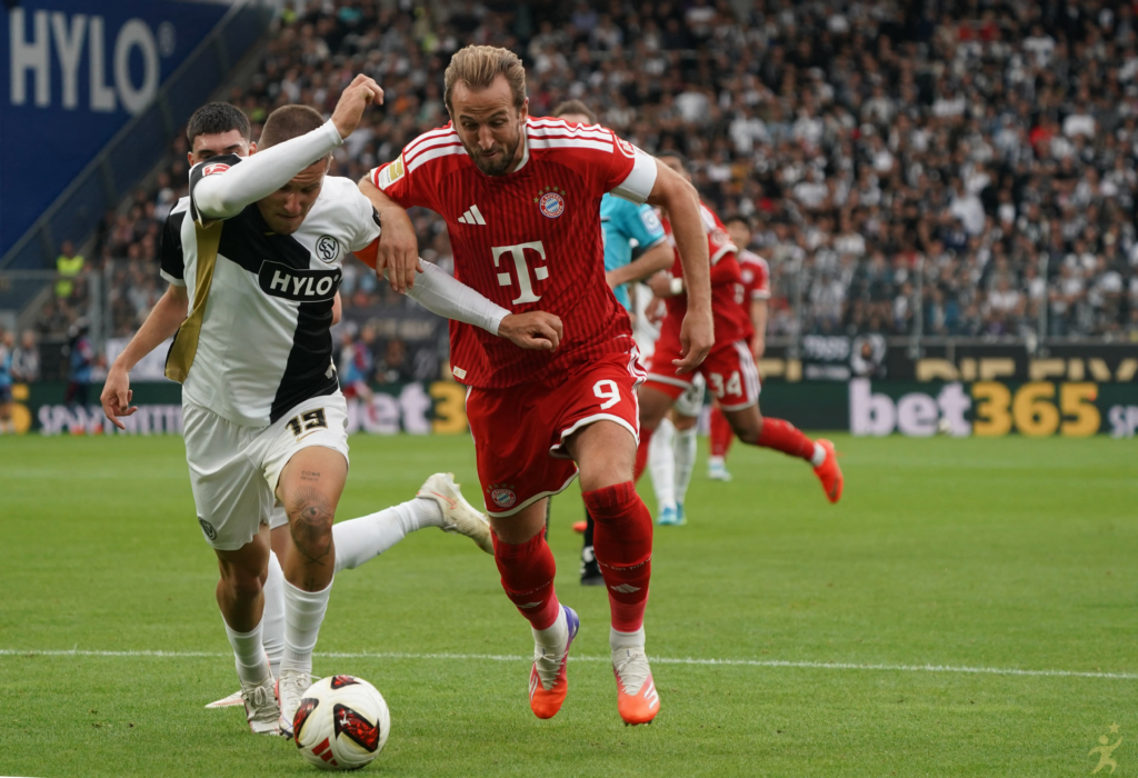 Harry Kane garante vitória do Bayern sobre o Elversberg