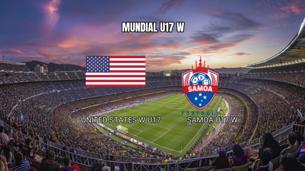Palpite: United States W U17 x Samoa U17 W - Copa do Mundo 19/10/2026