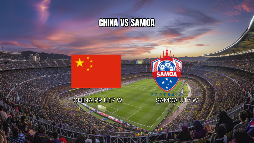 Palpite: China PR U17 W vs Samoa U17 W na Copa do Mundo 22/10/2026