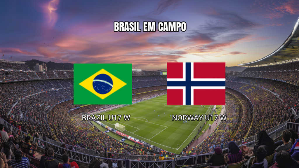 Palpite: Brasil x Noruega na Copa do Mundo Feminina Sub-17 24/10/2026