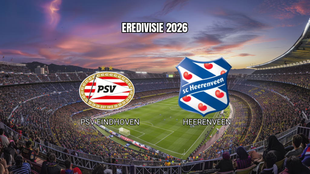 Palpite PSV Eindhoven x Heerenveen: Eredivisie em 09/10/2026