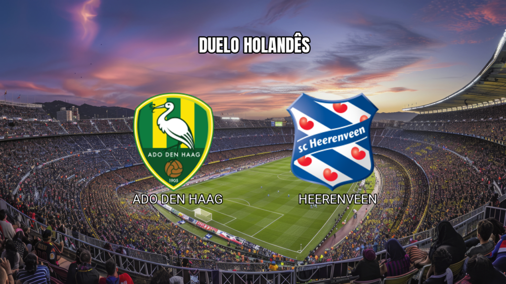 Palpite ADO Den Haag x Heerenveen: Análise da Eredivisie 24/10/2026