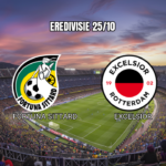 Palpite Fortuna Sittard x Excelsior na Eredivisie em 25/10/2026