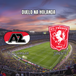 Palpite AZ Alkmaar x Twente: Análise da Eredivisie 25/10/2026