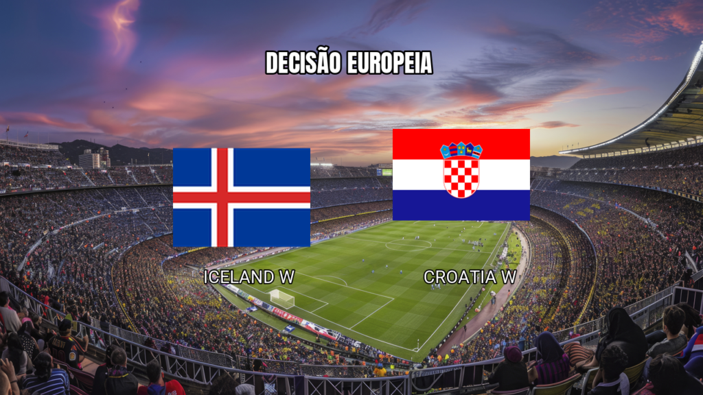 Palpite Islândia x Croácia Feminino: Qualificação Copa 13/10/2026