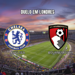 Palpite Chelsea x Bournemouth na Premier League: 10/10/2026