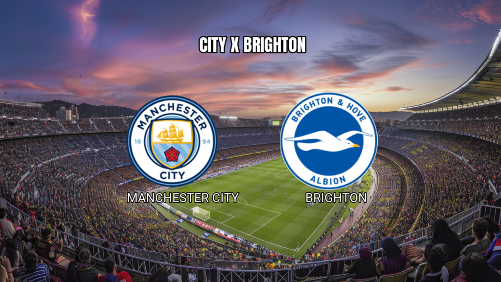 Palpite Manchester City x Brighton: Análise Premier League 31/10/2026